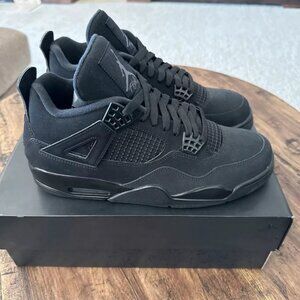 Air Jordan 4s Black cat